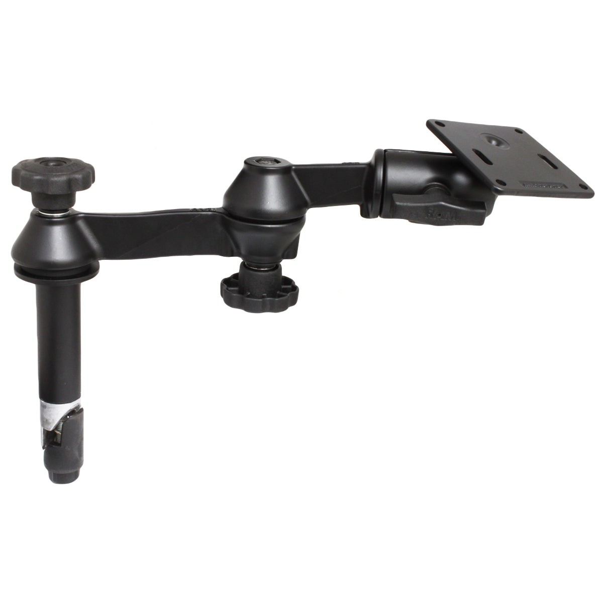 RAM-VP-SW1-4-2461  RAM 4" Upper Pole with Double Swing Arms & 75...