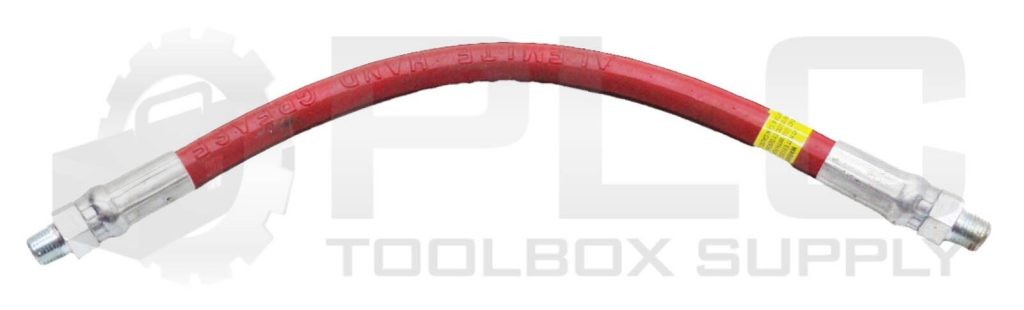 NEW ALEMITE B6703-A 12" FLEXIBLE HOSE 1/8"NPTF BOTH ENDS