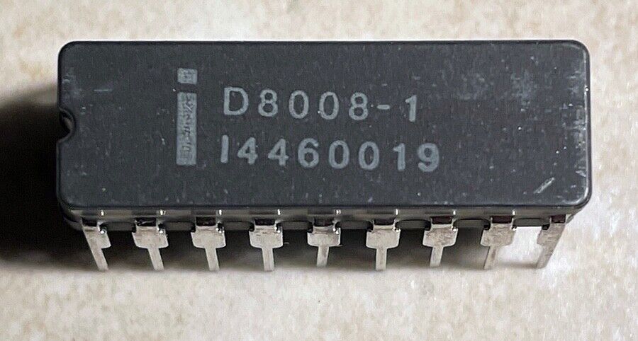 Intel D8008-1 Microprocessor - NOS - Very rare 