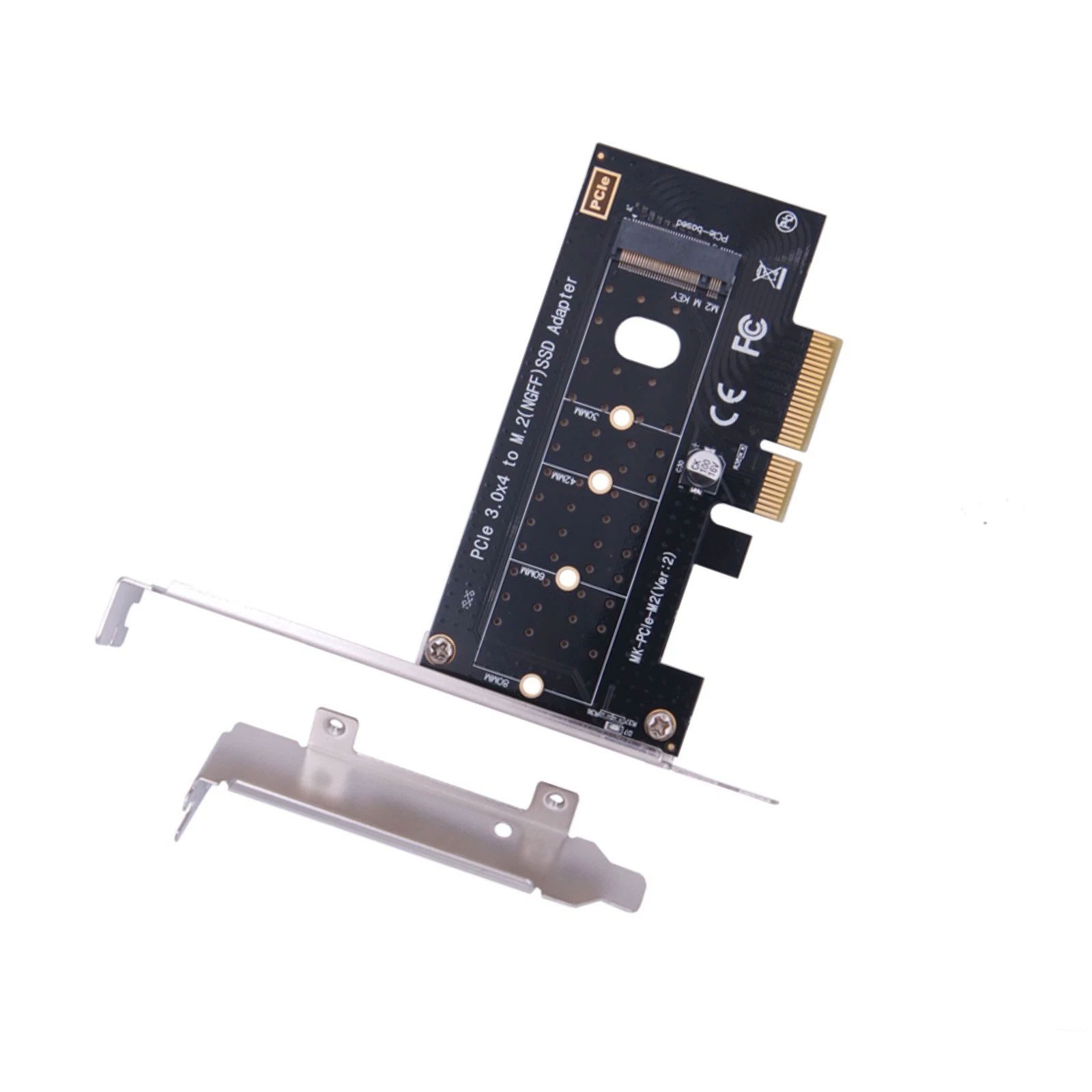 New M.2 NVME SSD To PCIe 3.0 X4 Adapter Card Desktop Expansion Conversion Card