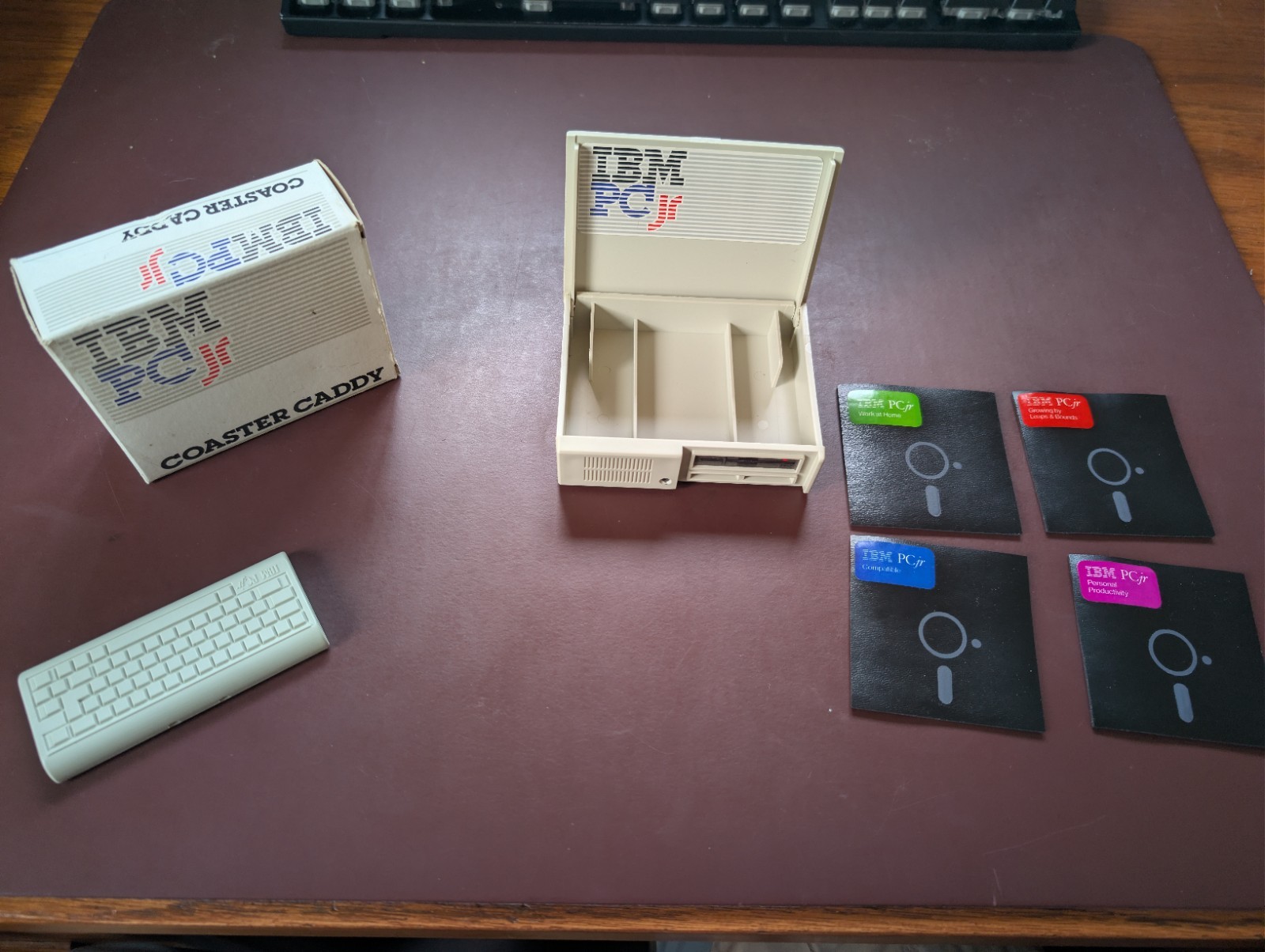 IBM PC jr Coaster Caddy - Promotional Item