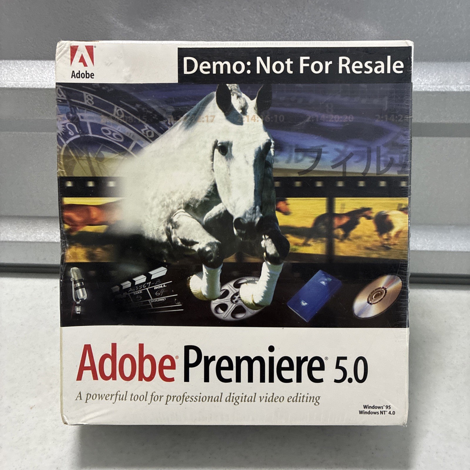 Adobe Premiere 5.0 For Windows / Demo, *NEW* Sealed