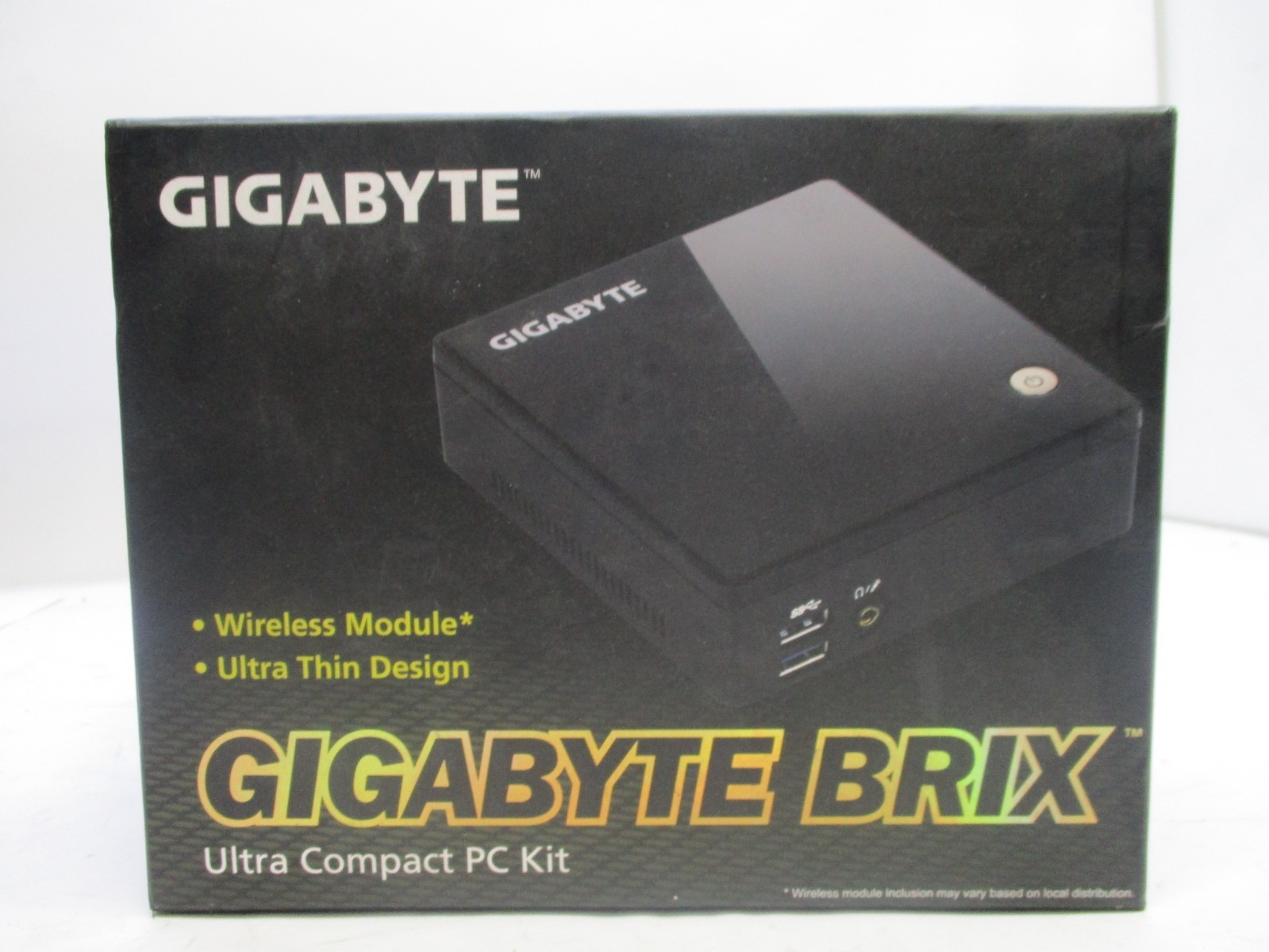 Gigabyte BRIX GB-BXCE-3205-BXUS Mini PC Celeron 3205U 4GB RAM 128GB,WiFi T8 E11