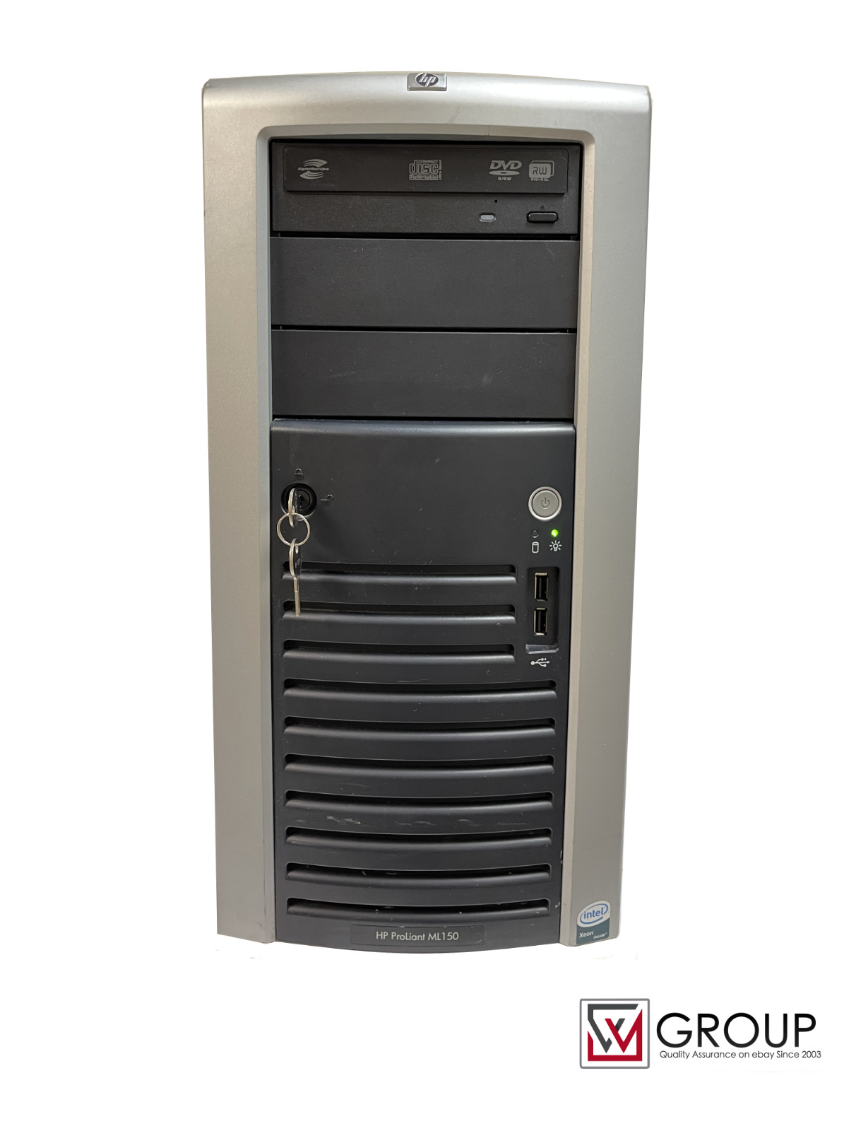 HP ProLiant ML150 Tower Server Gen 5 Intel 2.6 GHz 1X4 Ram 6 Bays 4 X 72gb HDD