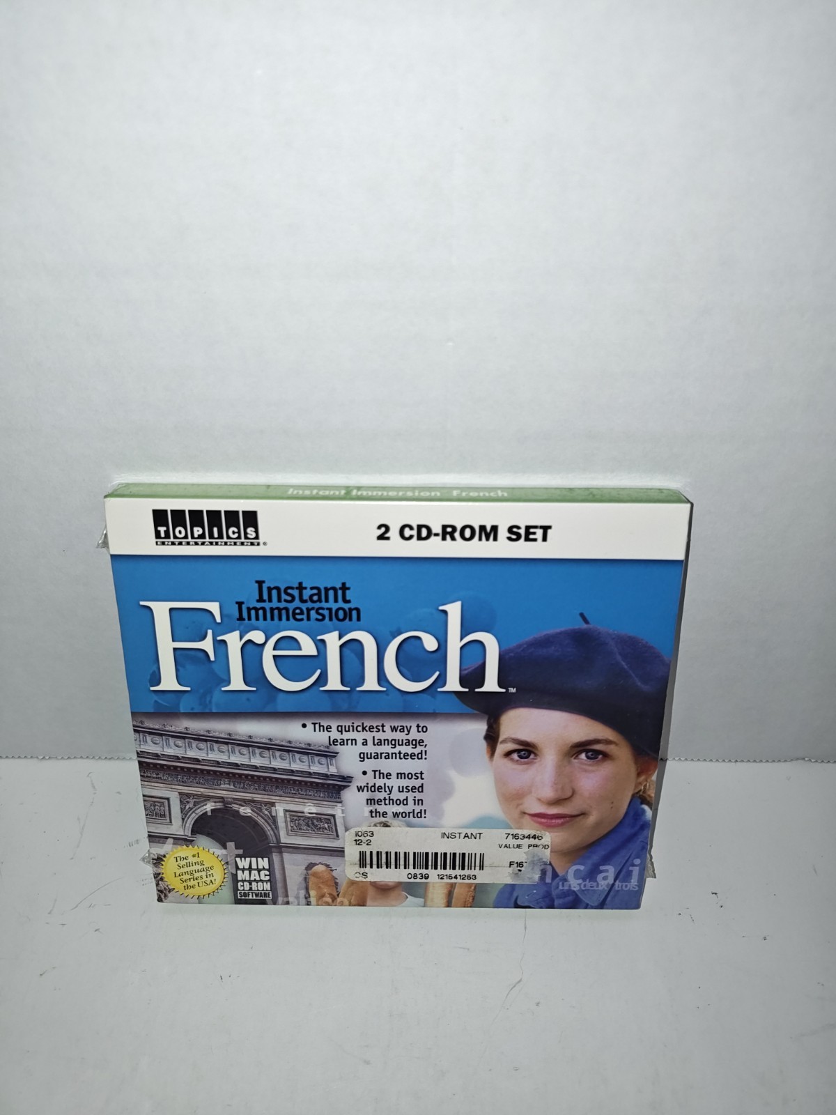 Topics Entertainment Instant Immersion French 2 CD-ROM Set Speak French Fast