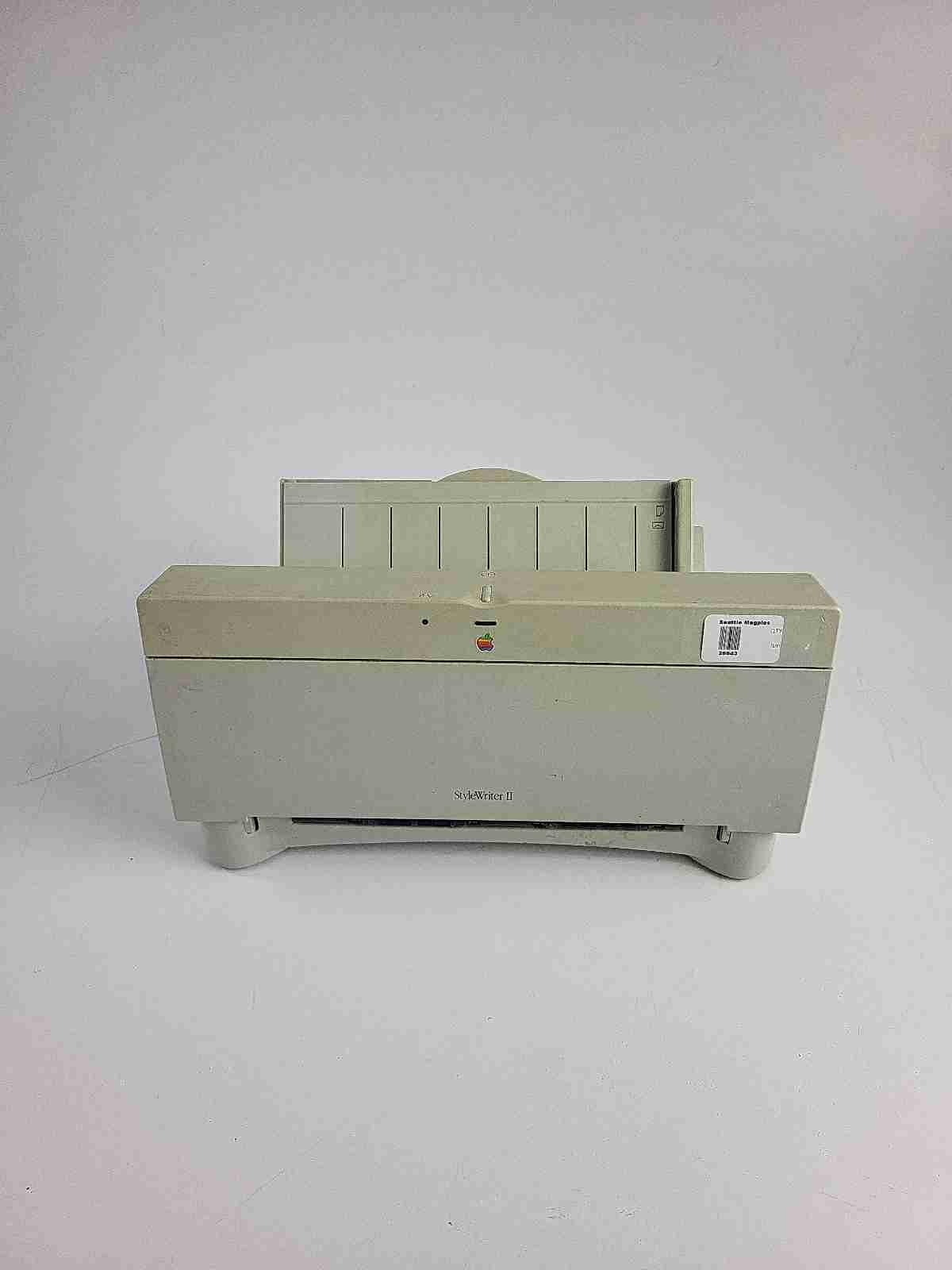 Vintage Apple StyleWriter II 2 Ii Style Writer Dot Matrix Printer - Untested