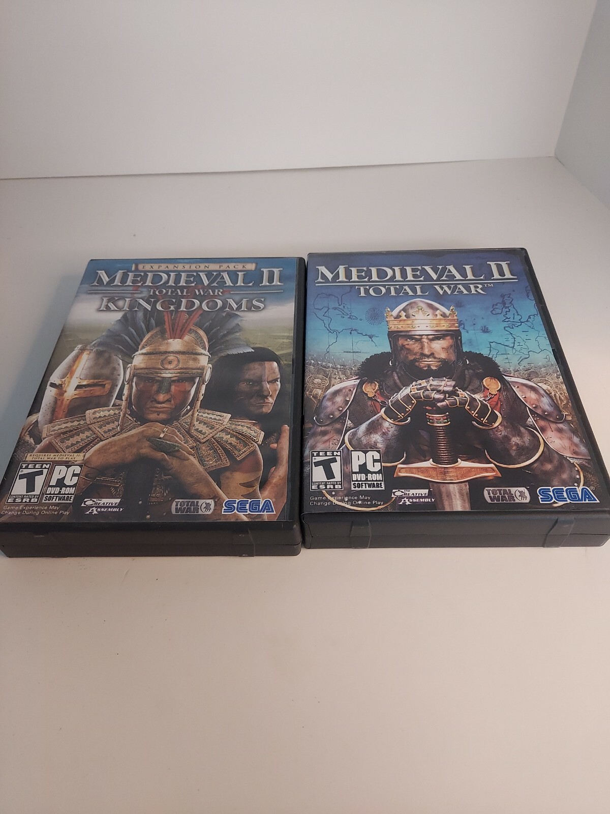 2 PC Games: Medieval II Total War and Medieval II Total War Kingdoms Expansion 