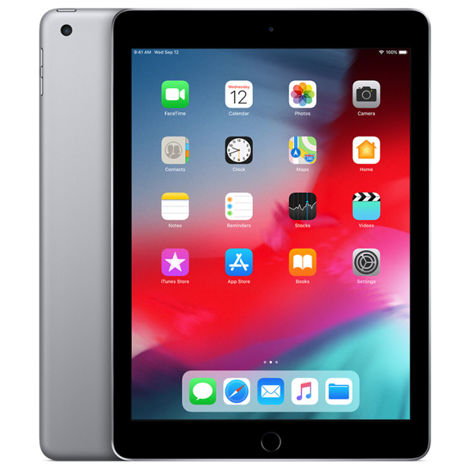 Apple iPad 6th Generation A1893 32GB - Wi-Fi, 9.7in iOS Space Gray - Used