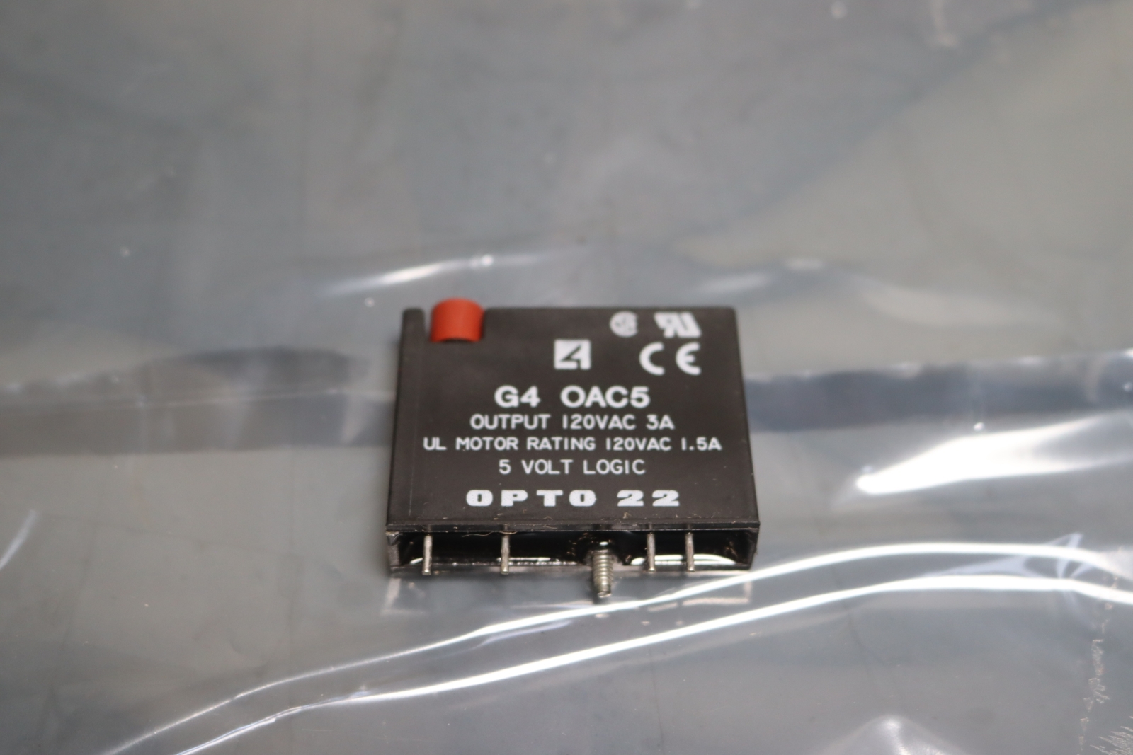 OPTO 22 Output Logic Module Relay, 120VAC, 5 Volt G4 OAC5