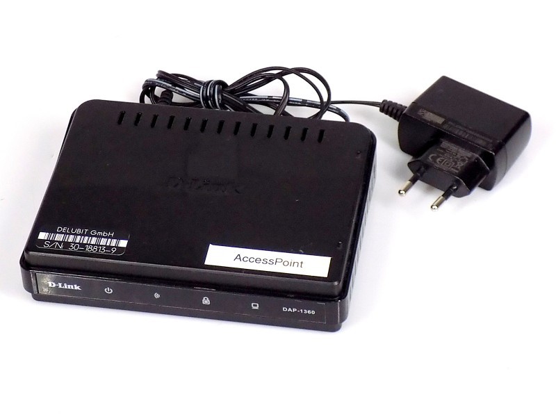 D-Link DAP-1360 F1E Wireless N Range Extender WiFi Amplifier No Antennas