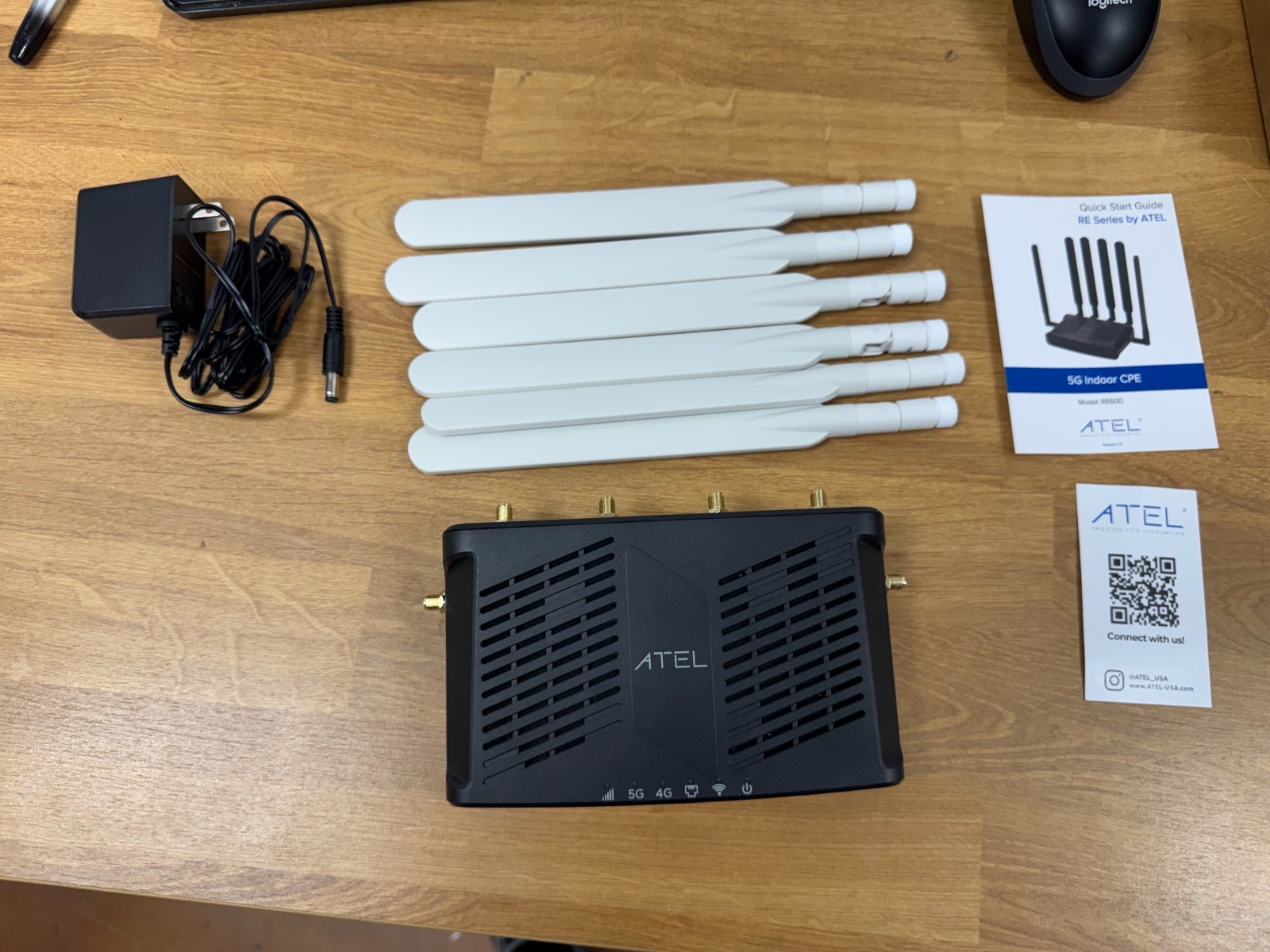 ATEL RE600 | 5G/4G Cellular Modem | Wi-Fi 6 AP/Router | Dual WANs | READ DESC