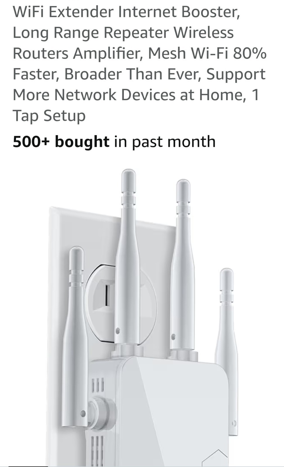Cyseed WiFi Extender Signal Booster