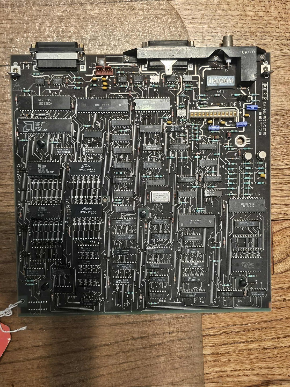 Vintage Retro Clean Digital DEC VT101 VT102 LOGIC BOARD 5414185-01 #1 - Tested