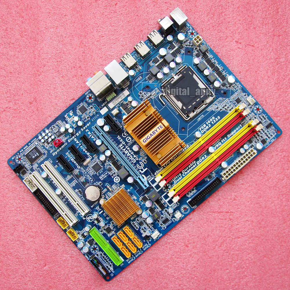 Gigabyte GA-EP45-DS3L V1.0 Motherboard Intel P45 Express LGA 775 DDR2