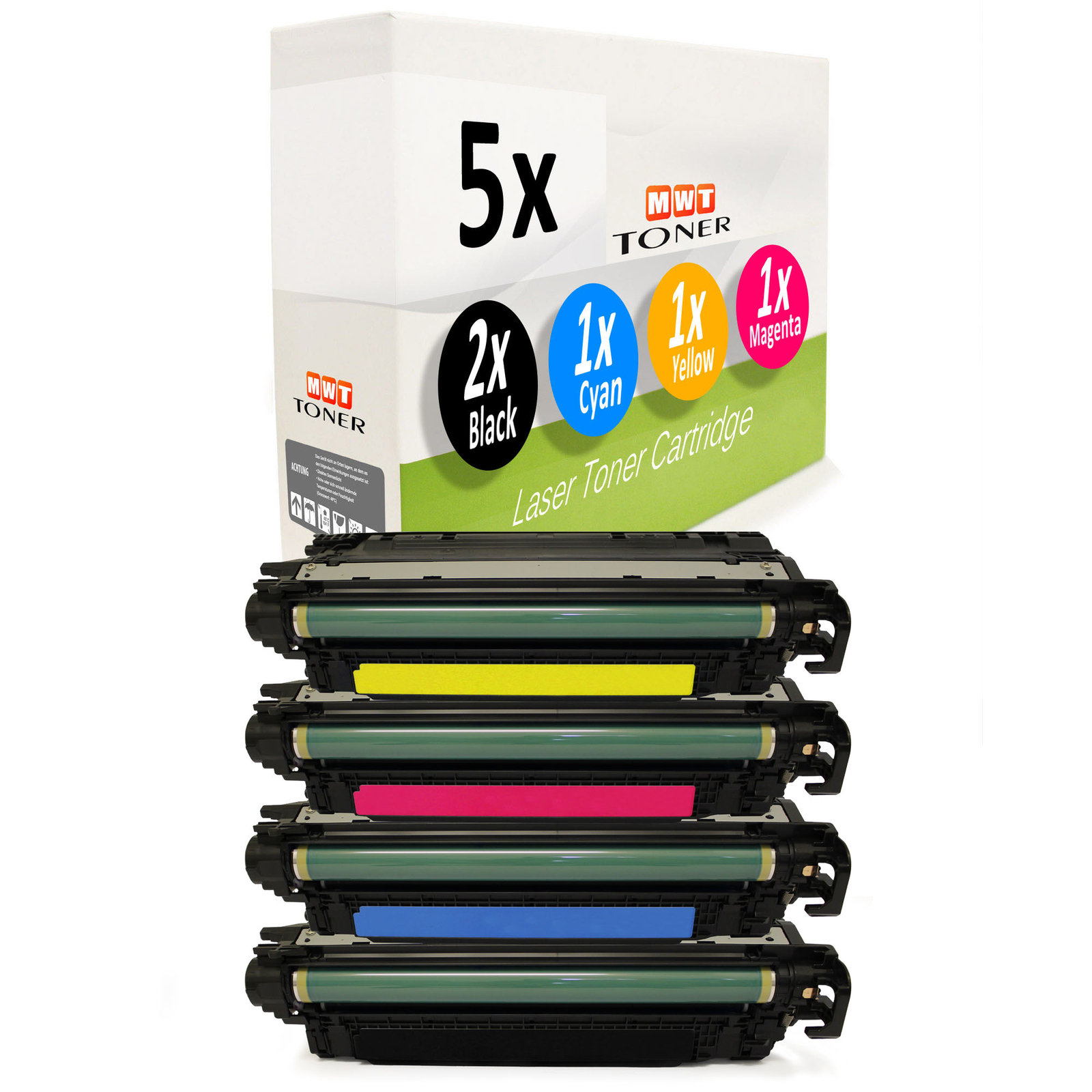 5x MWT XXL Compatible Toner Cartridge For HP M-552 MFP M-577