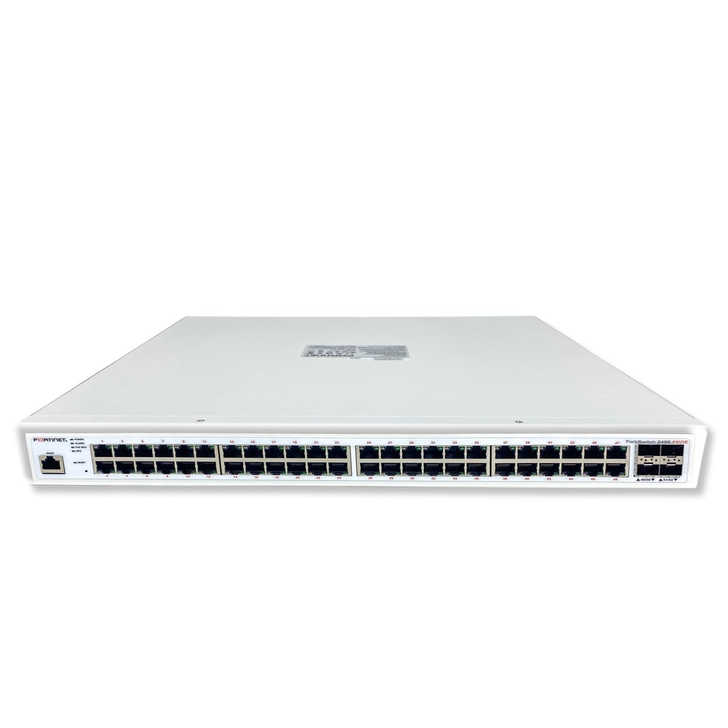 Fortinet FortiSwitch 248E-FPOE 48-Port Managed PoE+ L3 Rack-Mountable Switch