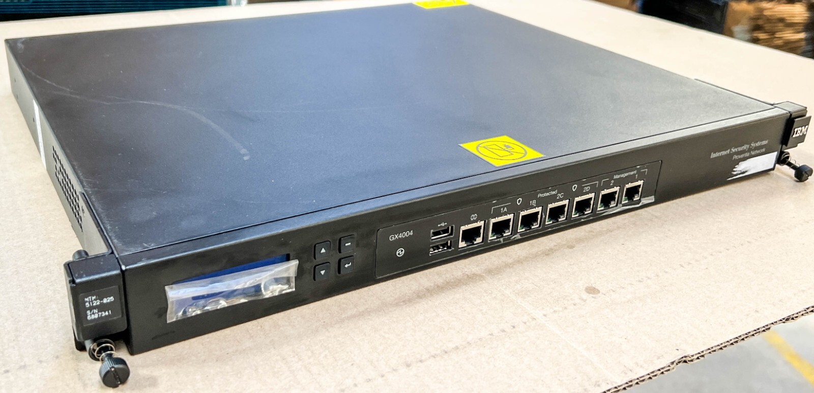 IBM Internet Security Systems Proventia Network GX4004 M/N GX4004C MTM: 5122-025
