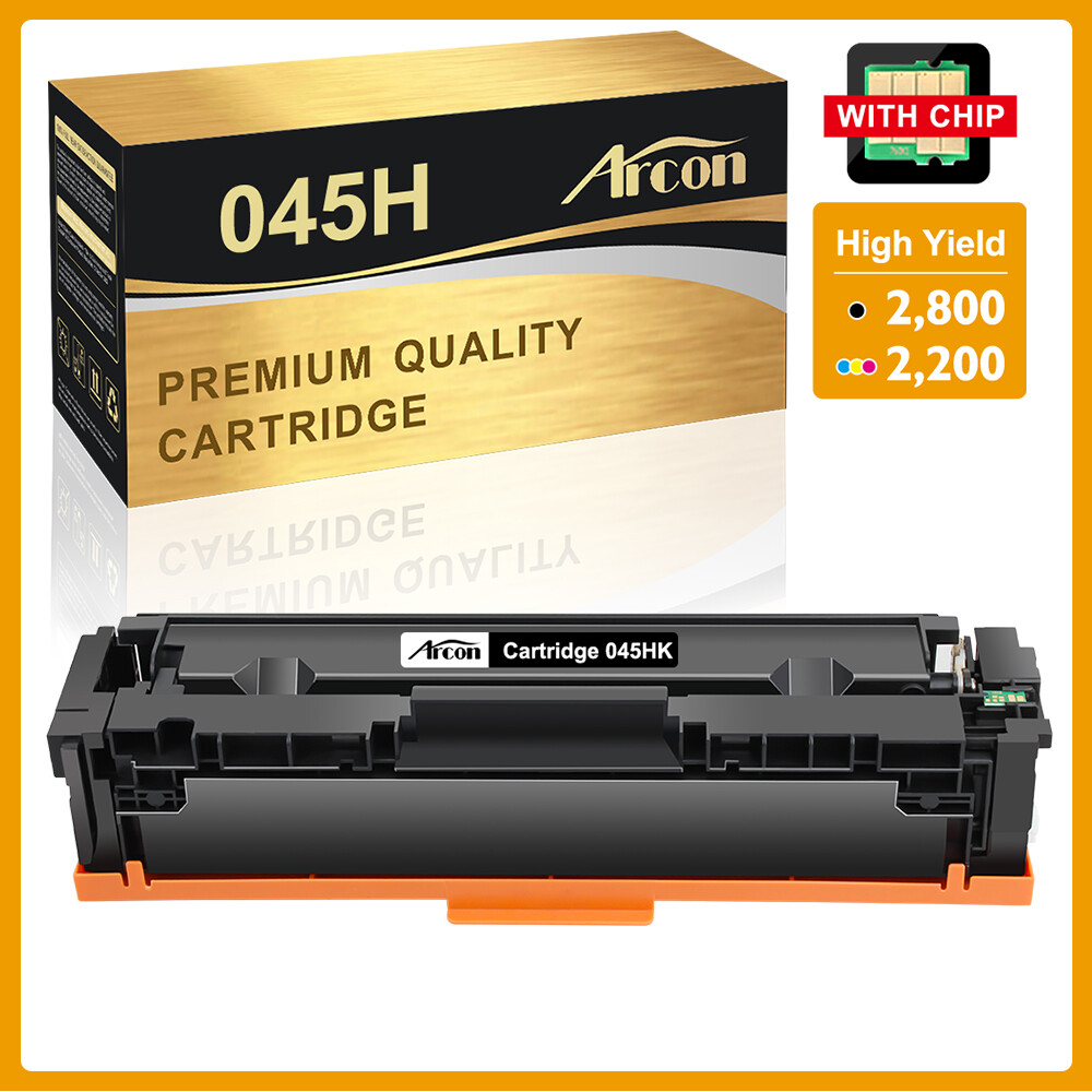 Toner Cartridge for Canon 045H 045 Color imageClass MF634Cdw MF632Cdw LBP612Cdw
