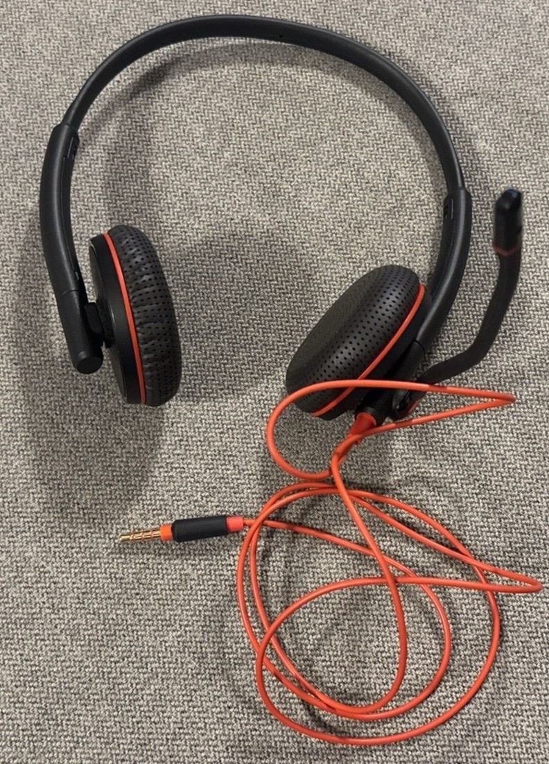 Poly Plantronics Blackwire  C3225 headset 3.5mm wired 