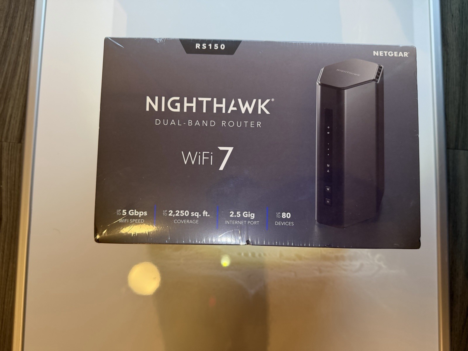 NETGEAR - Nighthawk BE5000 Dual-Band Wi-Fi 7 Router - Black