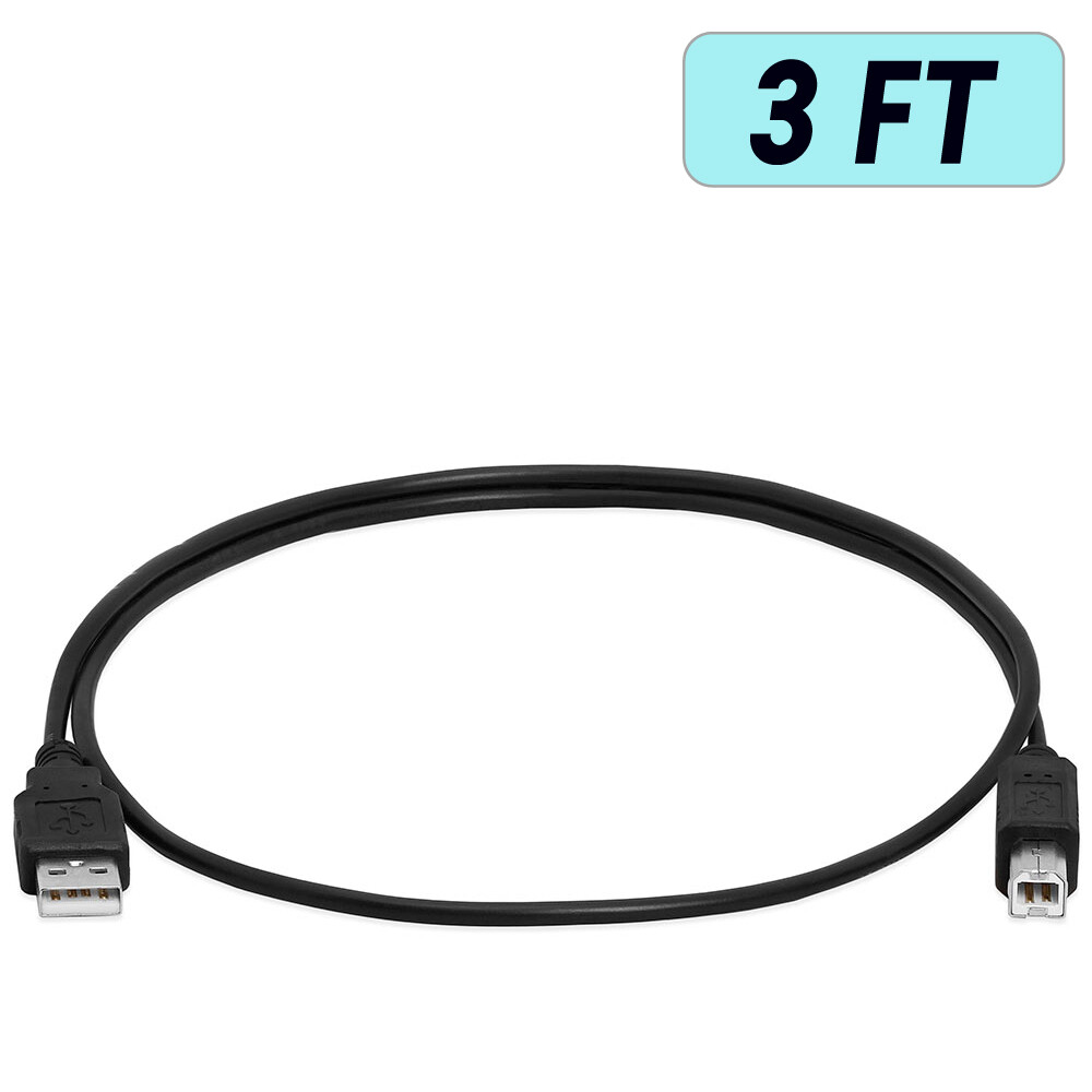 USB Printer Cable USB 2.0 A Male To B Male Scanners External Hard Drives DAC
