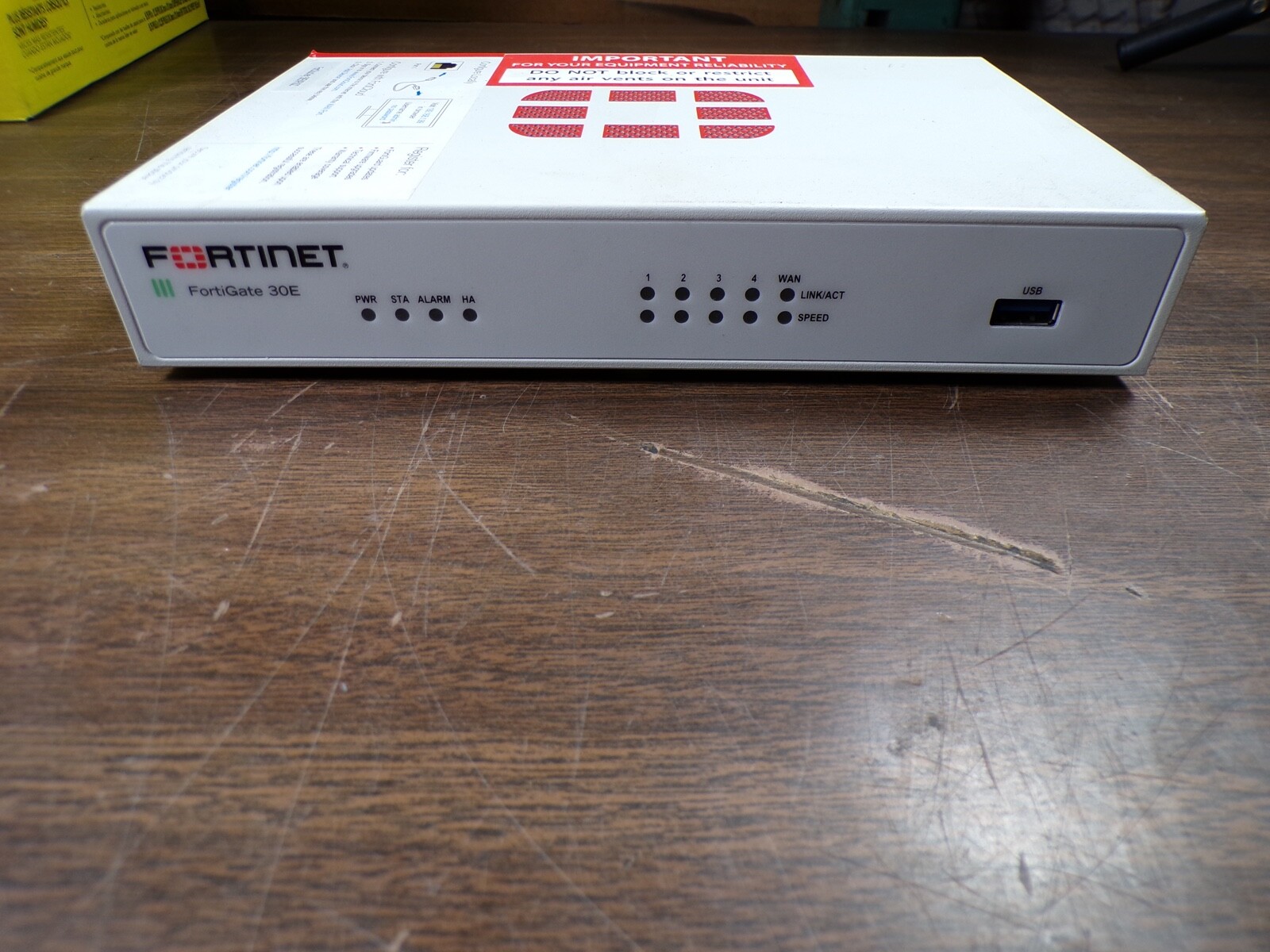 Fortinet FortiGate 30E FG-30E Network