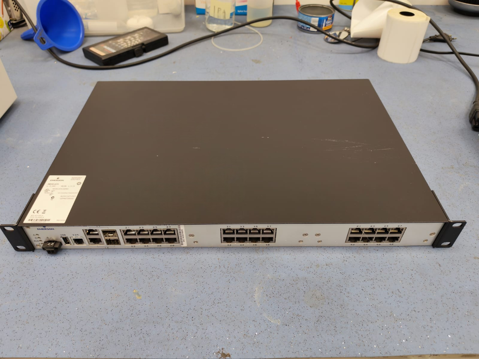  NEW Emerson Process Management RM100-24TX Ethernet Switch