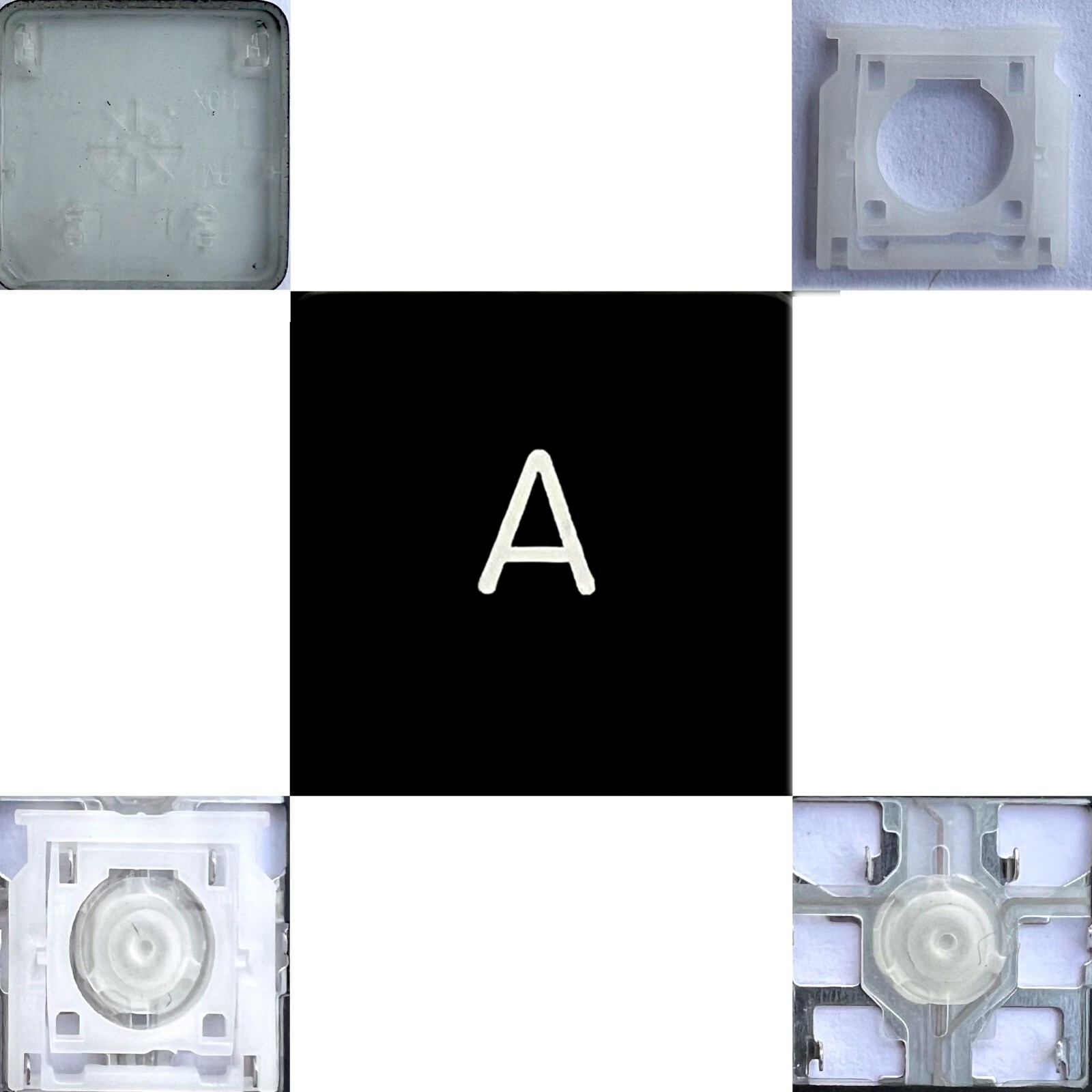 JustKeys Replacement keys For Retina Macbook Pro A1466 A1502 A1398 A1425