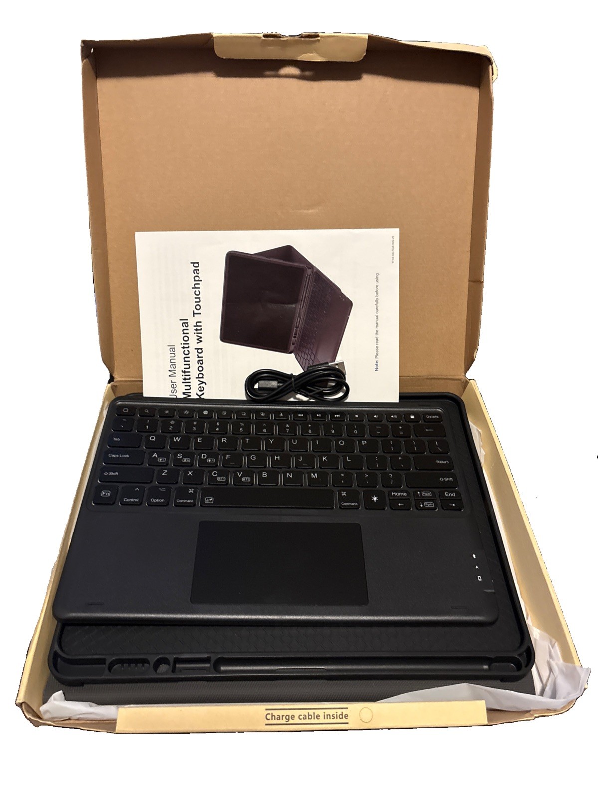 TouchPad Keyboard case for 110.2"mTablets 2-in-1 For iPad
