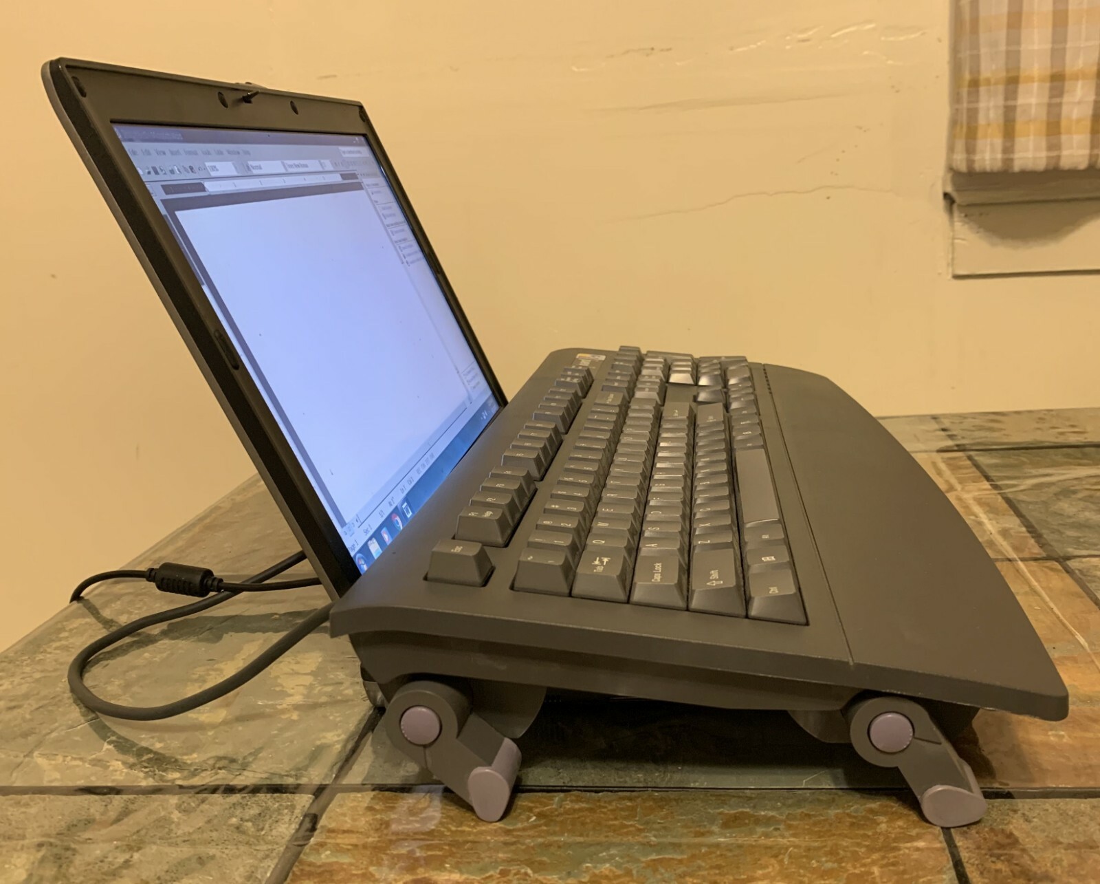 vintage 90s Darwin SKR-2033 NoteBoard PS/2 keyboard for laptop notebook computer