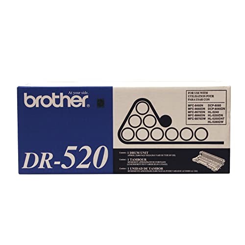 BROTHER GENUINE DR520 DRUM UNIT BLACK - DR-520