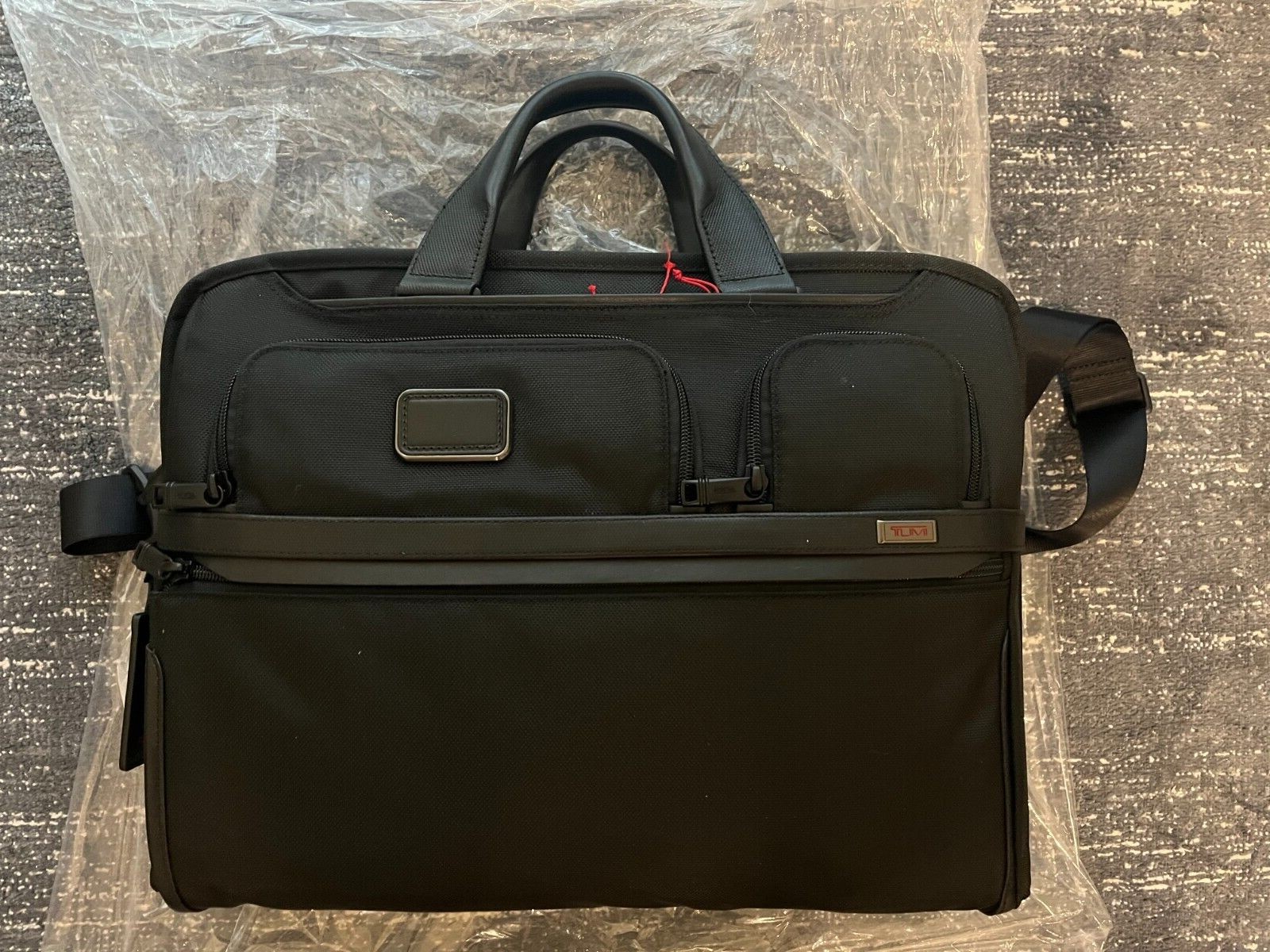Tumi Alpha Compact Large Screen Laptop Briefcase MSRP $595