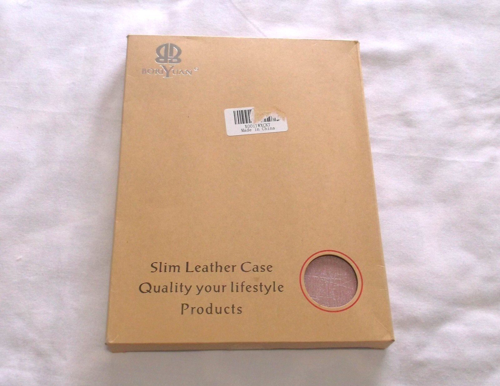 New BORIYUAN Universal Slim Leather Case 6½” X 9½” Tablet