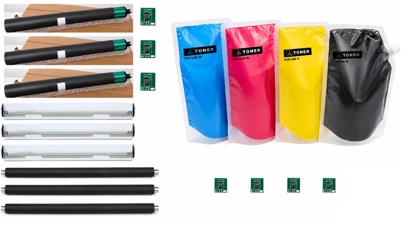 COLOR TONER REFILL KIT / DRUM REBUILT KIT FOR XEROX  DIGITAL PRESS  700 770