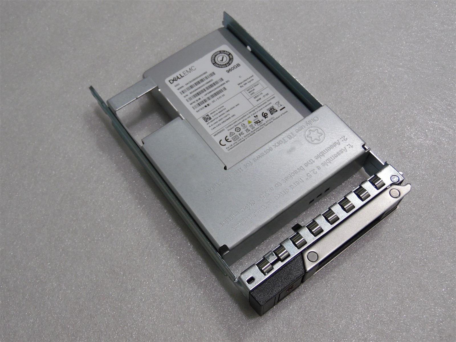 960GB 6G DELL SSD SATA HDD R740 R750 R760 SERVER HYNIX 6NFDV HFS960G3H2X069N