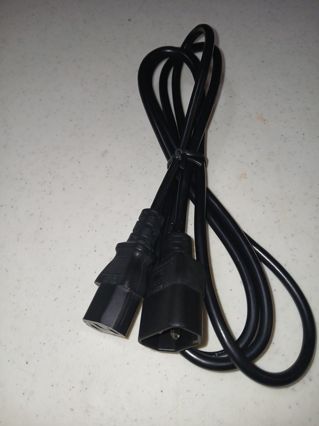 NEW C13 to C14 Computer PDU Black Power Cord Cable extension 2m 6Ft 3 prong USA