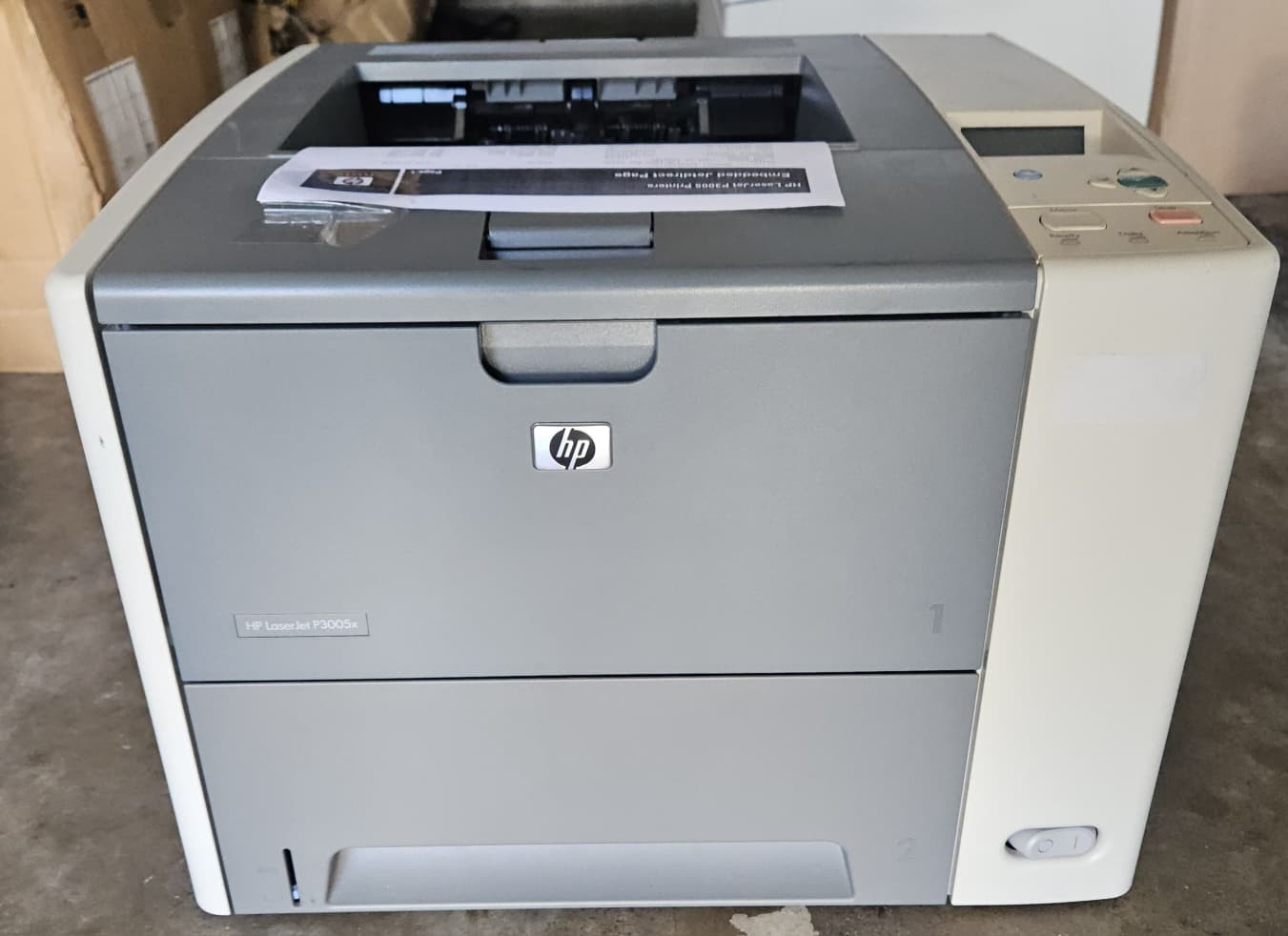 HP LaserJet P3005X Workgroup Laser Printer  gently used 