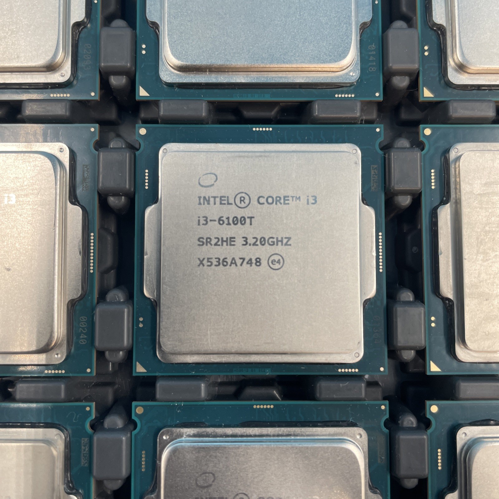 (LOT OF 19) Intel Core i3-6100T CPU 3.20GHz Desktop Processor (SR2HE)