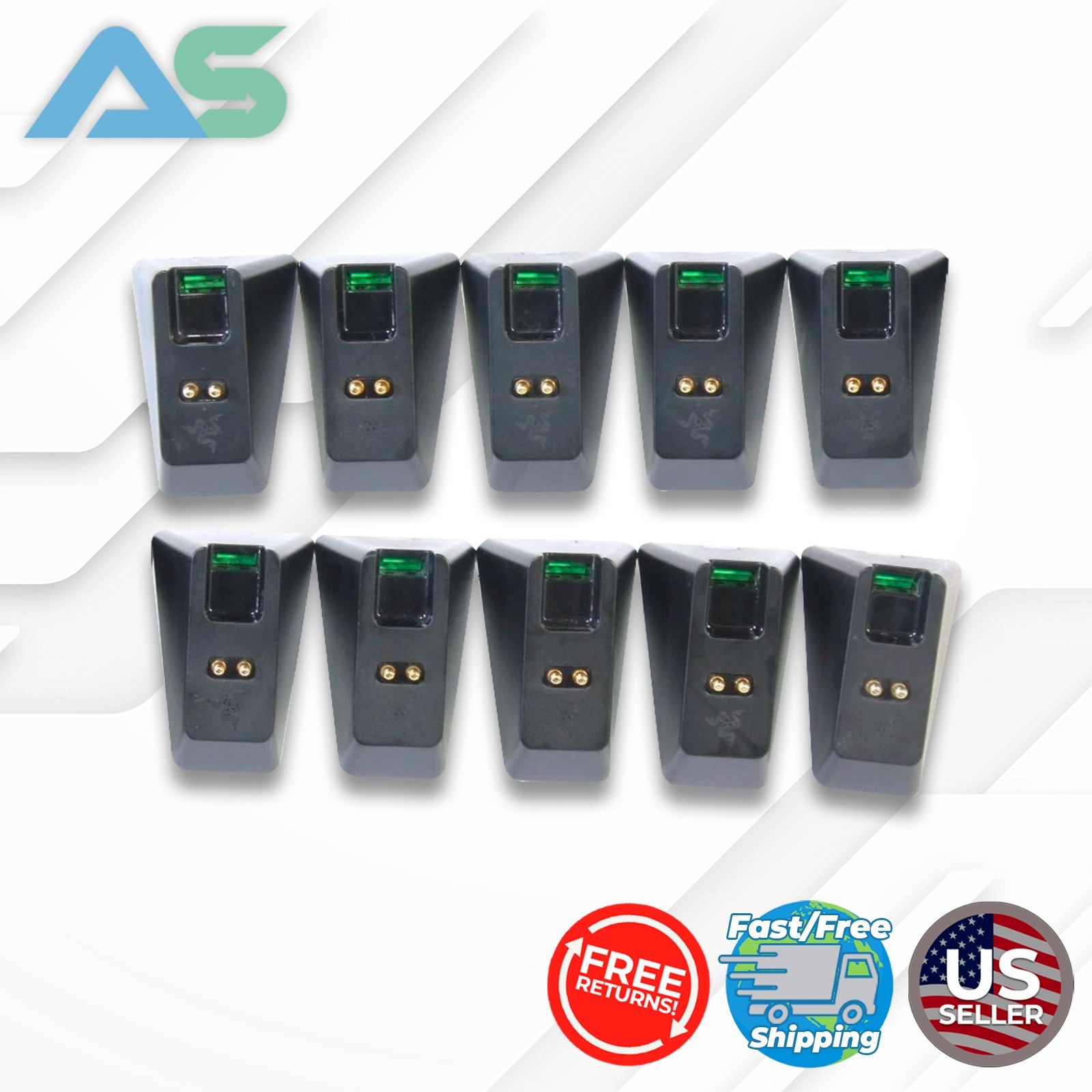 10 Lot Razer Charging Dock Chroma for Basilisk Ultimate Viper Ultimate Naga Pro