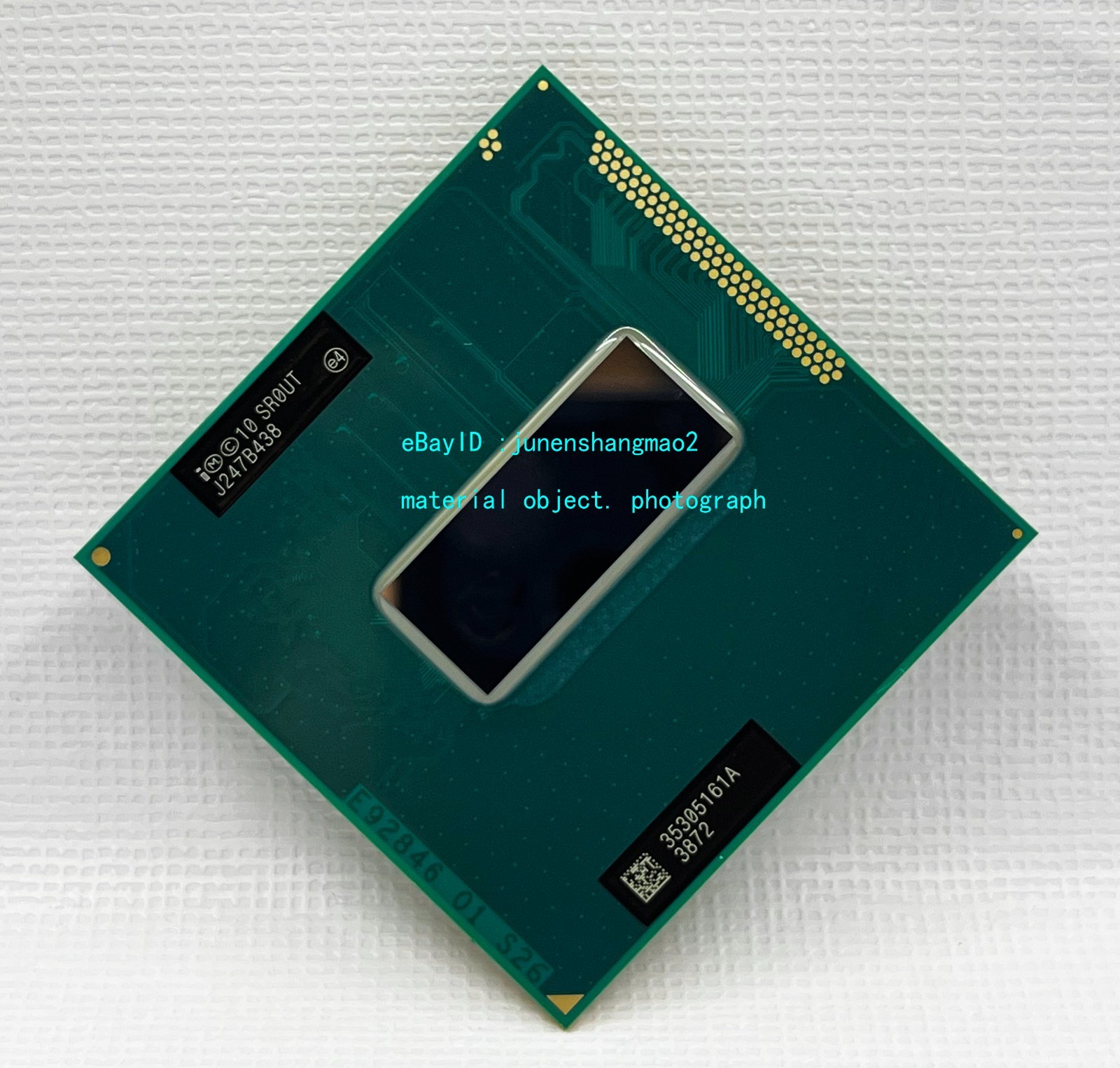 Intel Core i7 3840QM SR0UT 2.8GHz 8MB Quad Core G2 Notebook Processor