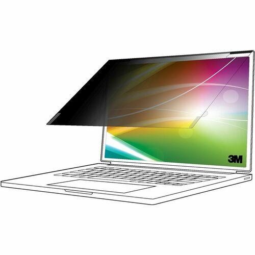 3M™ Bright Screen Privacy Filter for 13.3in Laptop, 16:10,  BP133W1B