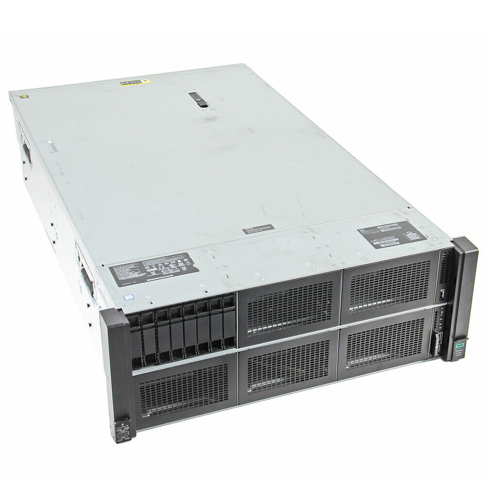 HPE Proliant DL580 Gen10 Server, 4x Gold 6154, 256GB RAM, 8x 600GB 10K SAS
