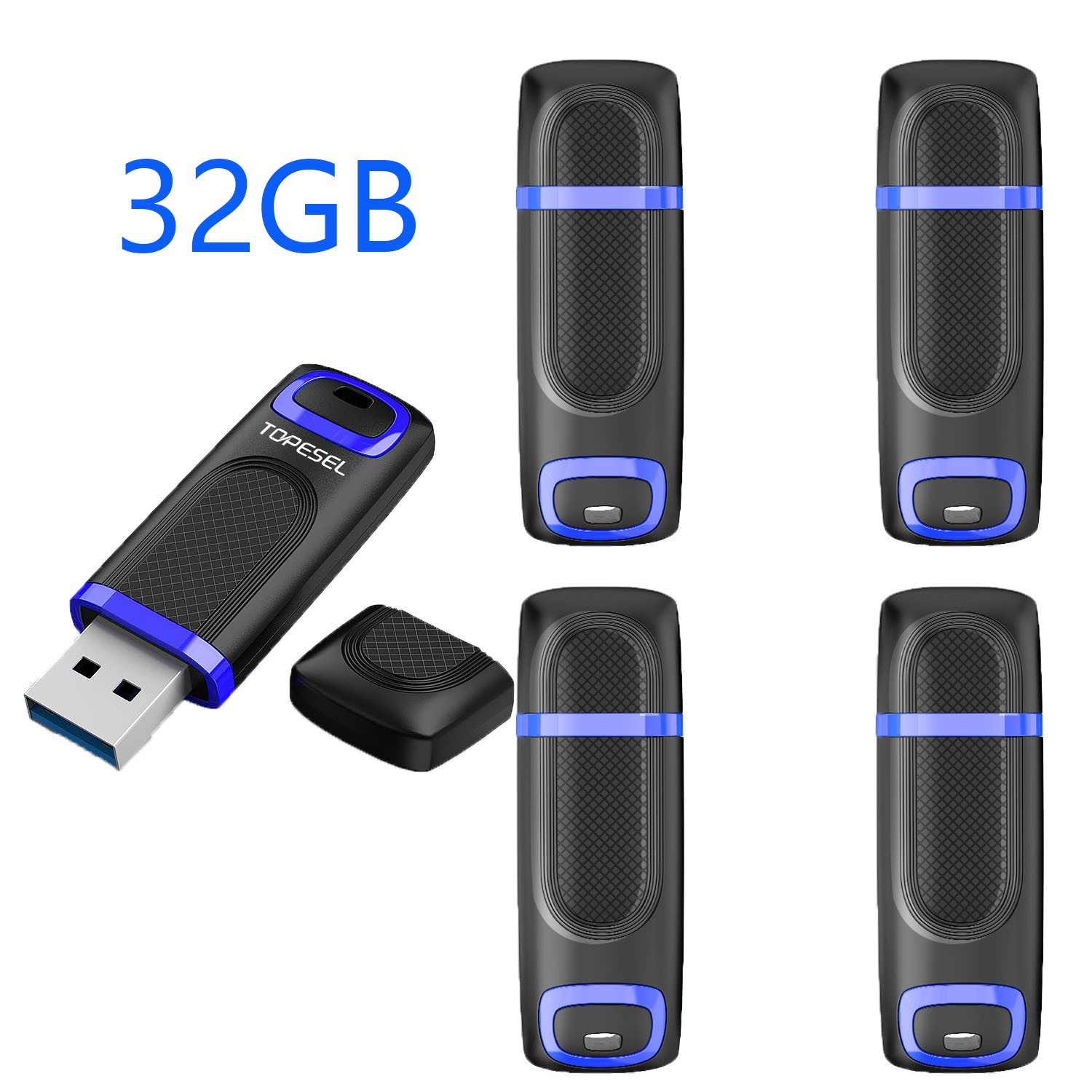 Lot Pack 32GB USB 3.0 Flash Drive Memory Stick Pendrive for PC Laptop