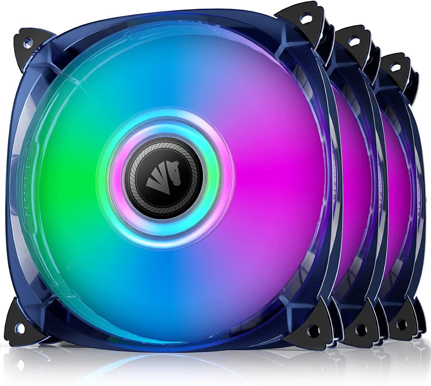 Fish-Bone Double ARGB Case Inner Light Loop 24 Individually Addressable Leds 5V 