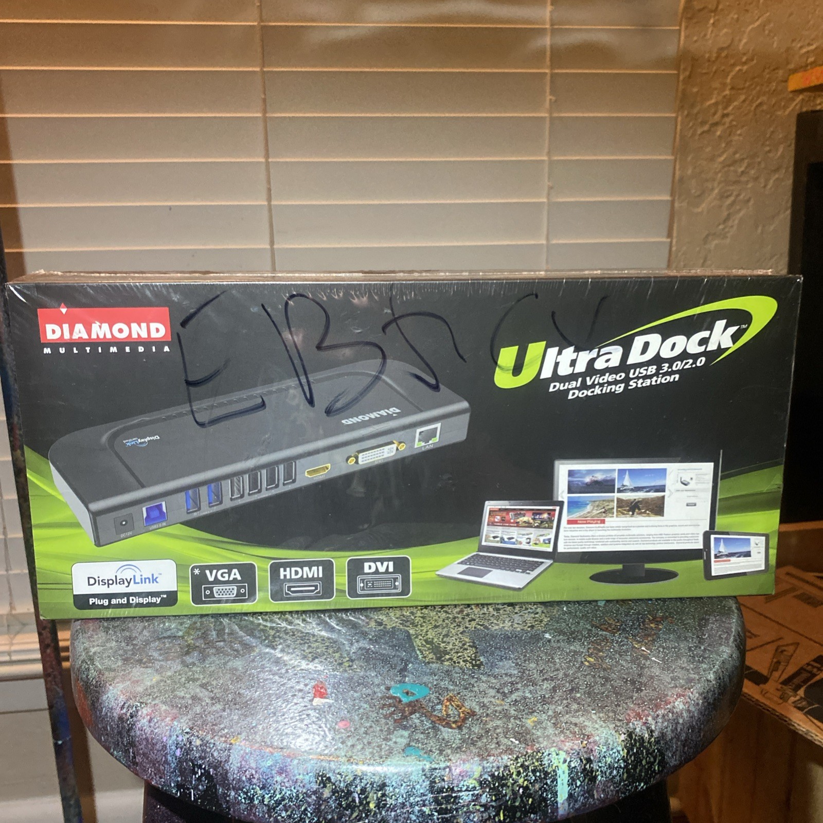 Diamond Multimedia Ultra Dock Dual Video USB 3.0/2.0 Docking Station - SEALED