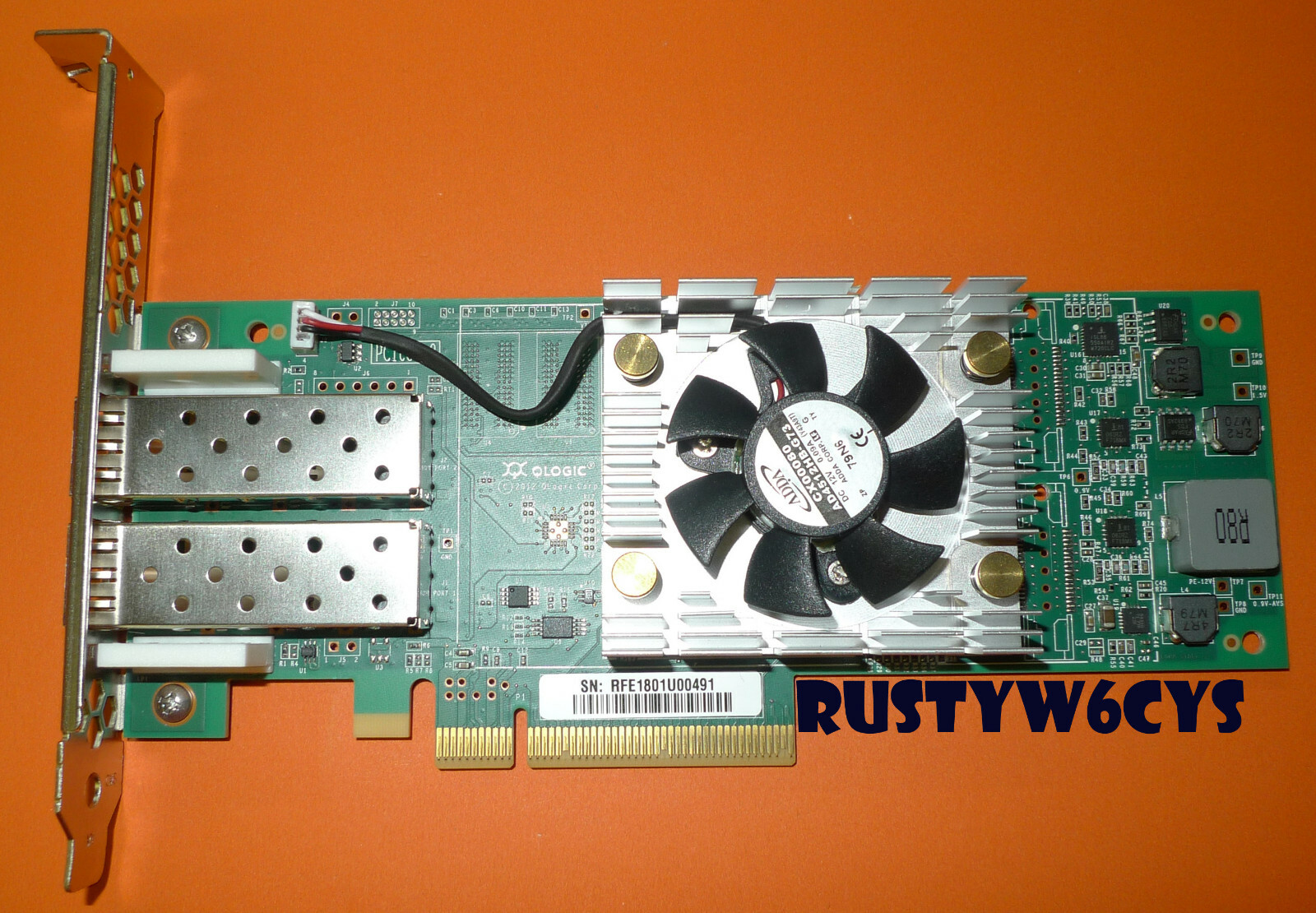 QLogic 16Gb Dual Port Fiber Channel Card High Profile HD8310405-75 QLE2672-WBF