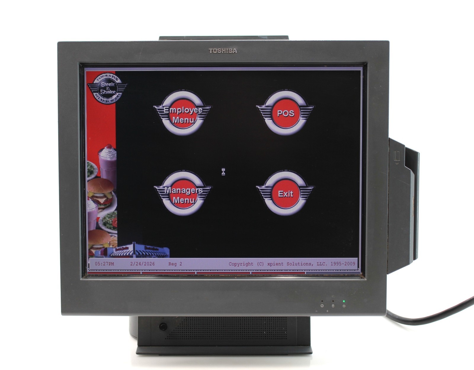 TOSHIBA Sure POS DPS-300AB-80A Computer Steak n Shake(Missing Back Cover)