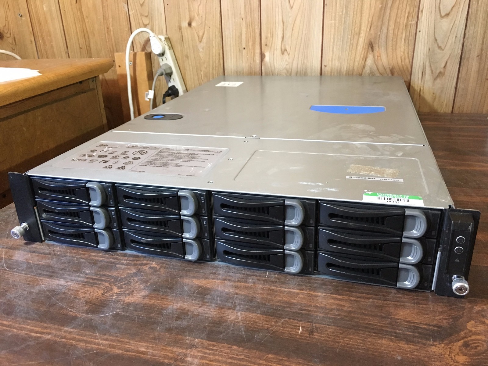 EMC Data Domain DD890 Deduplication System w/ 12 Core Cpu 128gb ram 5x 1TB HDD