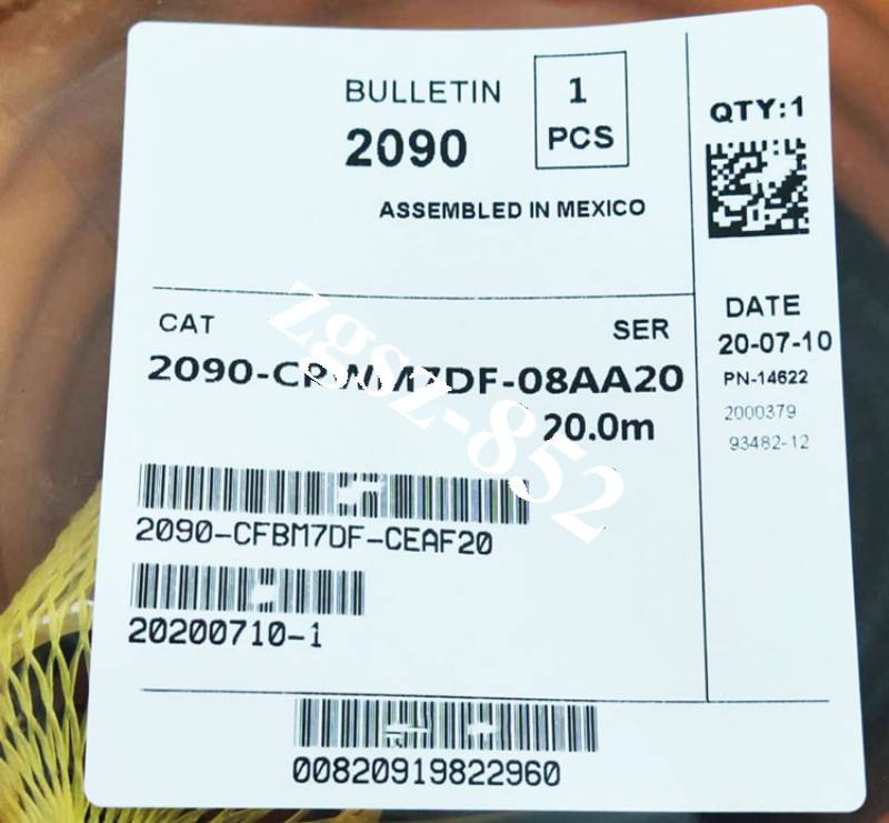 1PCS NEW Power Cables 2090-CPWM7DF-08AA20 20M 1PCS New FedEx or DHL