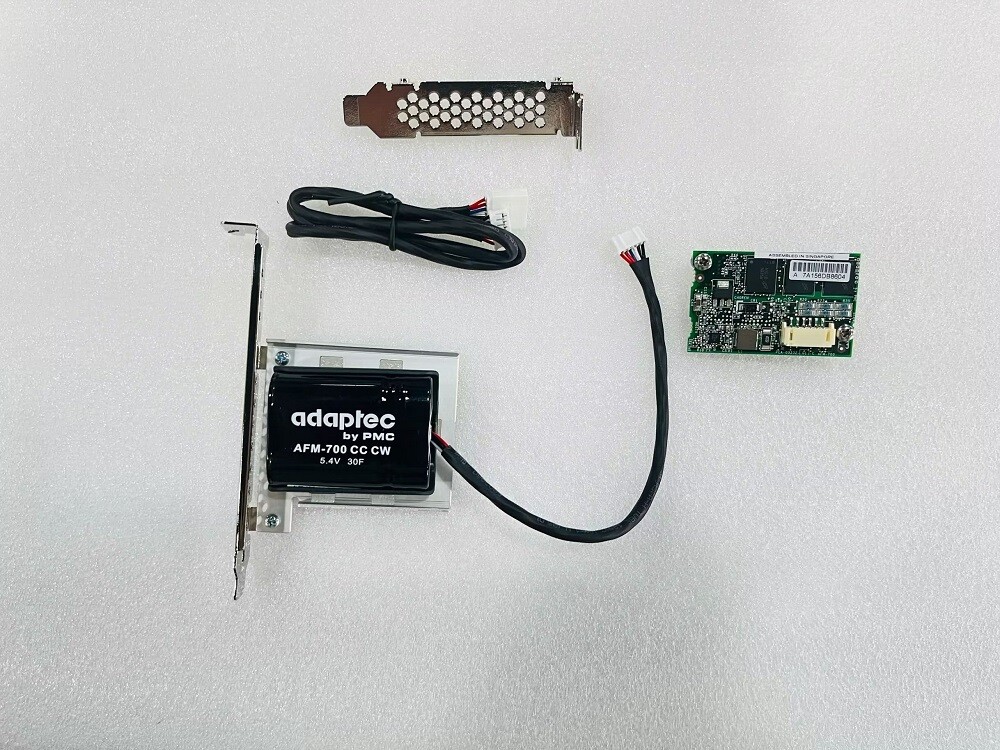 Adaptec AFM-700 CC Super Capacitor and+ Cache Module + Mounting Bracket BBUs